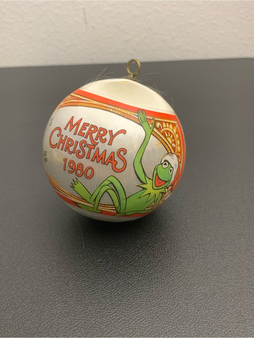 Vintage Muppets Kermit 'Merry Christmas 1980' Holiday